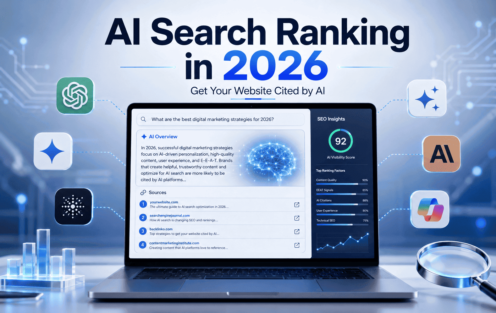 AI Search Ranking in 2026: How to Get Your Website Cited by ChatGPT and Google AI Overviews